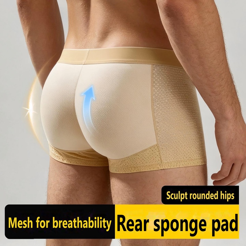 Boxer Shorts Modal - Calzoncillos bóxer acolchados para hombre, con