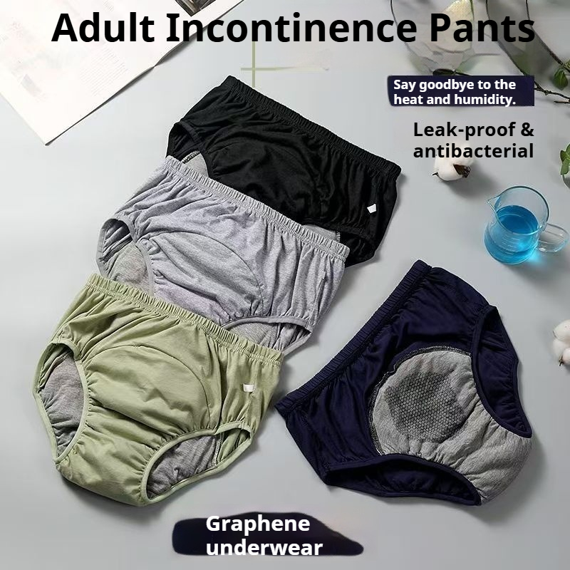 Pañales de tela antibacteriano - Boxer Brief Pack Cotton reseña y precio
