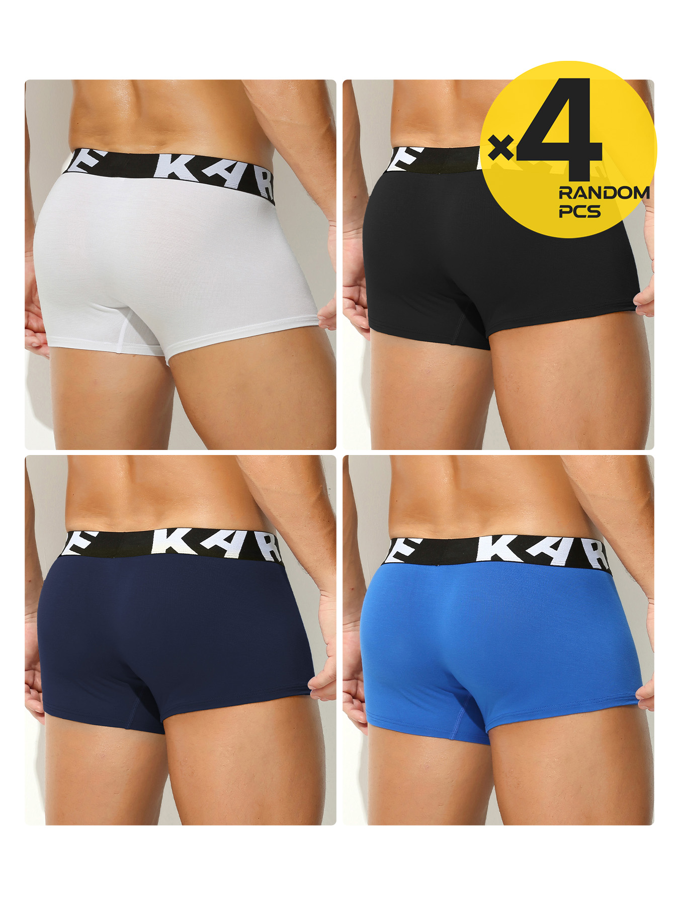 Calzoncillos bóxer de modal su - Bamboo Fiber Trunk reseña y precio