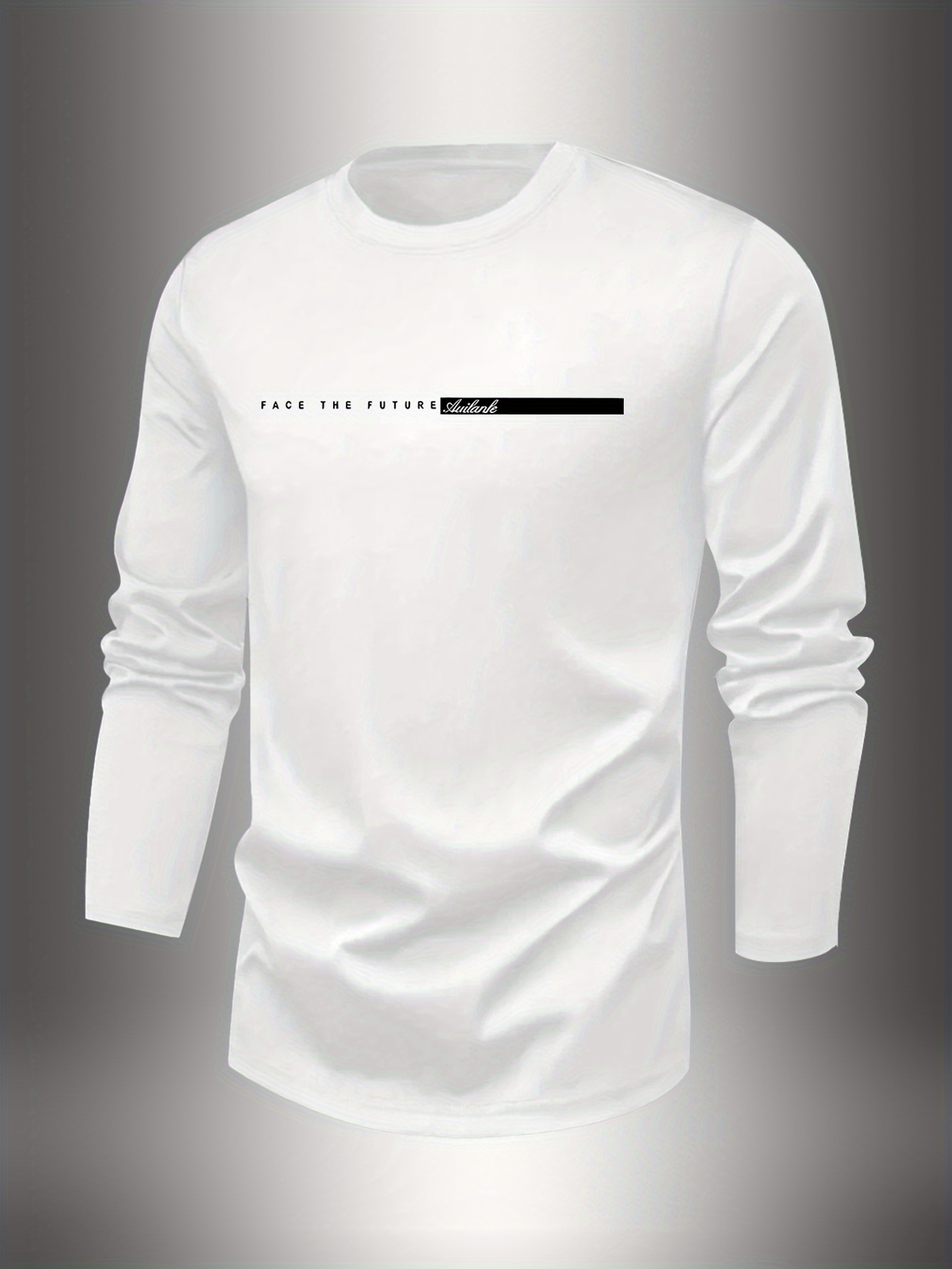 Camiseta de manga larga con cu - Undershirt Crew Neck reseña y precio