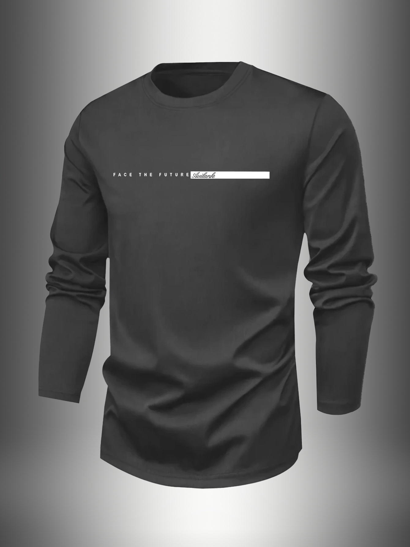 Camiseta de manga larga con cu - Undershirt Crew Neck reseña y precio
